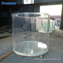 high transparency plexiglass cylinder aquarium glass